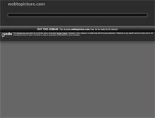 Tablet Screenshot of m.webtopicture.com